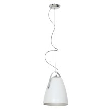 Hanglamp aan koord SINGLE 2 1xE27/60W/230V wit