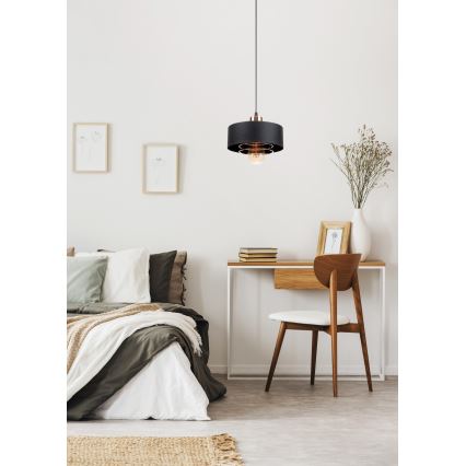 Hanglamp aan koord VEST 1xE27/60W/230V