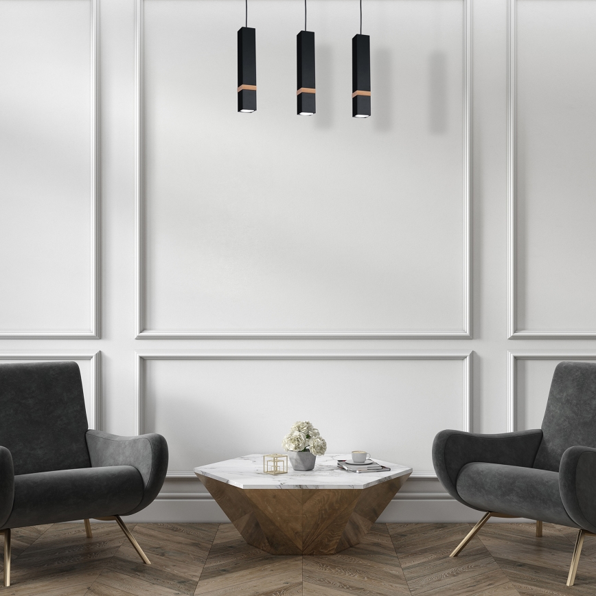 Hanglamp aan koord VIDAR 3xGU10/25W/230V