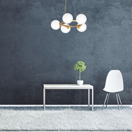 Hanglamp aan koord VIENNA 5xE14/40W/230V