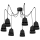 Hanglamp aan koord WALET 7xE27/60W/230V