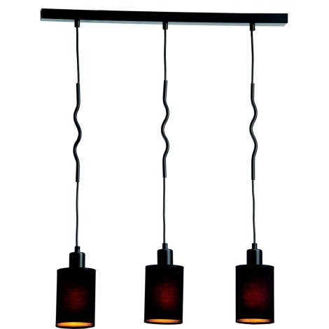 Hanglamp aan koord WERONA 3xE27/60W/230V