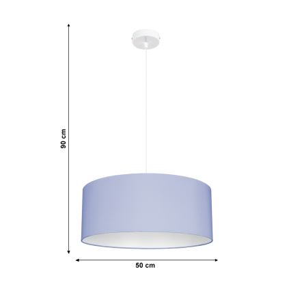 Hanglamp aan koord WERT 1xE27/60W/230V groen