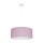 Hanglamp aan koord WERT 1xE27/60W/230V roze
