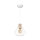 Hanglamp aan koord WILL 1xE27/60W/230V