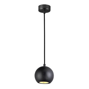 Hanglamp aan snoer 1xGU10/10W/230V Ø 11 cm massief/essenhout