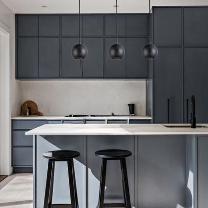 Hanglamp aan snoer 1xGU10/10W/230V Ø 11 cm massief/essenhout