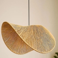 Hanglamp aan snoer BOHO 1xE27/40W/230V raffia