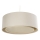Hanglamp aan snoer BOHO TRINITI 1xE27/60W/230V Ø 50 cm crème