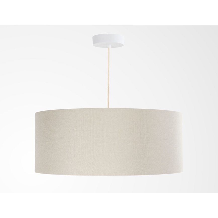 Hanglamp aan snoer BOHO TRINITI 1xE27/60W/230V Ø 50 cm crème