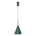 Hanglamp aan snoer CAPITAL 1xGX53/15W/230V, diameter 17 cm, groen