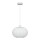 Hanglamp aan snoer CARSON 1xE27/40W/230V wit