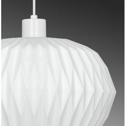 Hanglamp aan snoer CARSON 1xE27/40W/230V wit