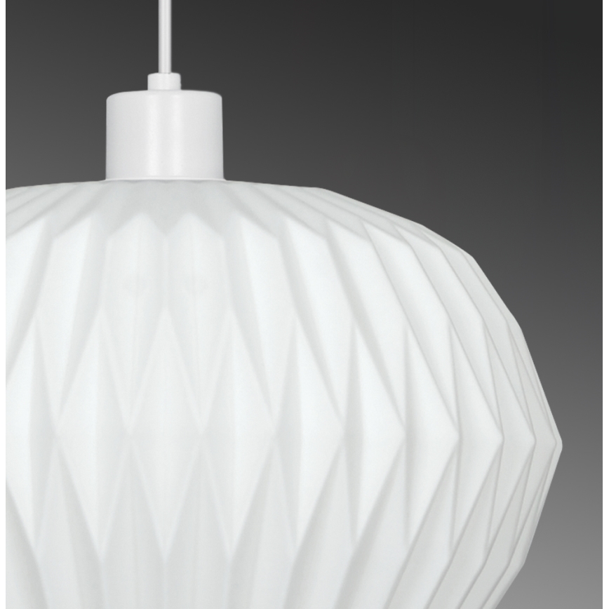 Hanglamp aan snoer CARSON 1xE27/40W/230V wit