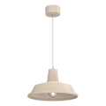 Hanglamp aan snoer CLASS 1xE27/15W/230V beige