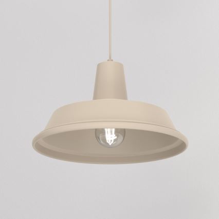 Hanglamp aan snoer CLASS 1xE27/15W/230V beige