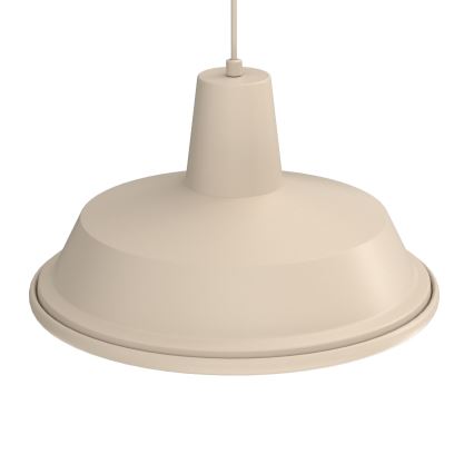 Hanglamp aan snoer CLASS 1xE27/15W/230V beige