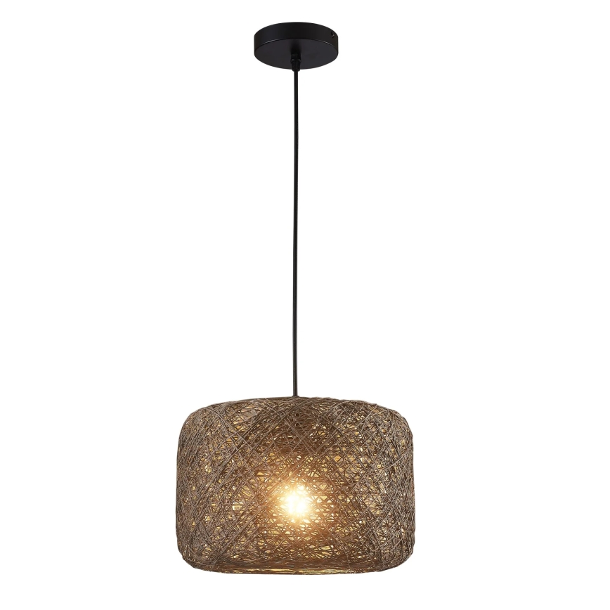 Hanglamp aan snoer CLEA 1xE27/20W/230V Ø 30 cm antraciet