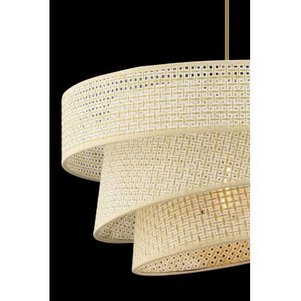 Hanglamp aan snoer COUPER 1xE27/60W/230V crème