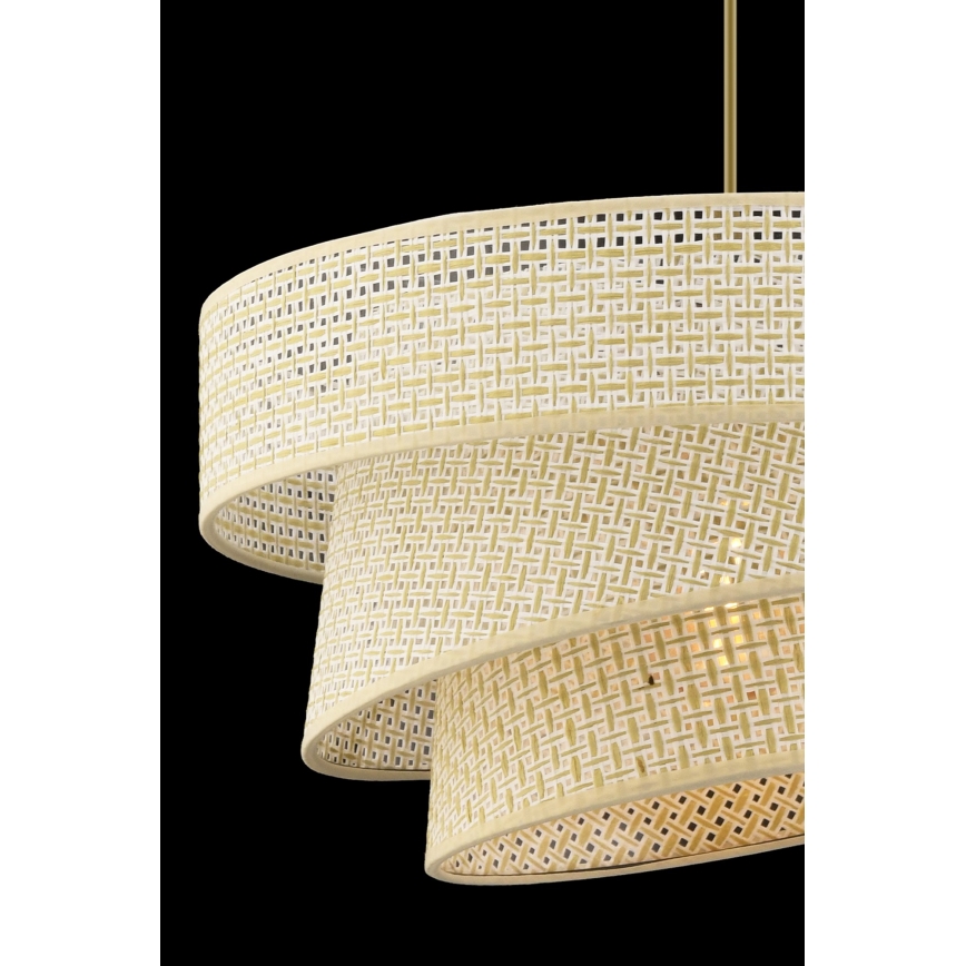 Hanglamp aan snoer COUPER 1xE27/60W/230V crème