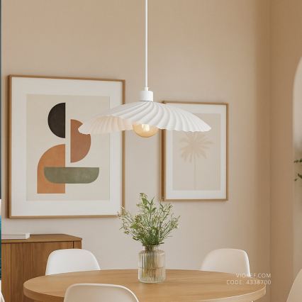 Hanglamp aan snoer DANCE 1xE27/40W/230V wit