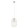 Hanglamp aan snoer DESTELLO 1xE27/15W/230V Ø 21 cm beige