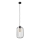 Hanglamp aan snoer DESTELLO 1xE27/15W/230V Ø 21 cm zwart