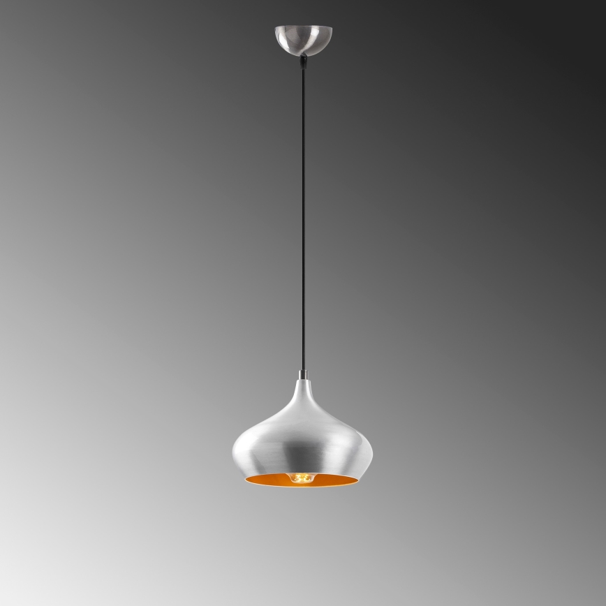 Hanglamp aan snoer DODO 1xE27/40W/230V mat chroom