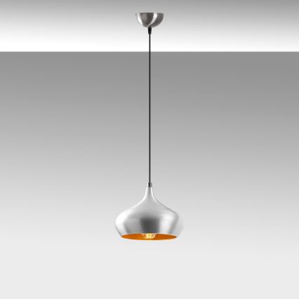 Hanglamp aan snoer DODO 1xE27/40W/230V mat chroom