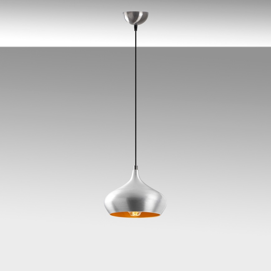 Hanglamp aan snoer DODO 1xE27/40W/230V mat chroom