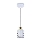 Hanglamp aan snoer ELEN 1xE27/35W/230V wit/goud