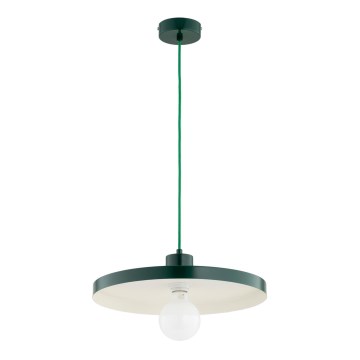 Hanglamp aan snoer ETERI 1xE27/15W/230V groen
