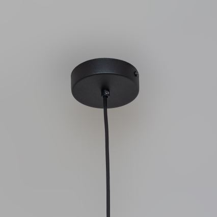 Hanglamp aan snoer ETNA II 1xE27/15W/230V, Ø 18,5 cm, zwart