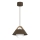 Hanglamp aan snoer FUNDA 1xE27/15W/230V bruin