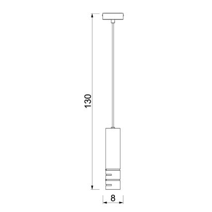 Hanglamp aan snoer FUNDA 3xE27/15W/230V beige