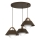 Hanglamp aan snoer FUNDA 3xE27/15W/230V bruin