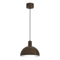Hanglamp aan snoer HANDA 1xE27/15W/230V bruin