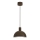 Hanglamp aan snoer HANDA 1xE27/15W/230V bruin