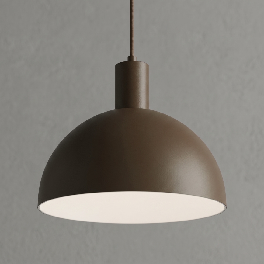 Hanglamp aan snoer HANDA 1xE27/15W/230V bruin