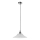 Hanglamp aan snoer JULL 1xE27/15W/230V glanzend chroom/helder glas