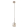 Hanglamp aan snoer LAVA 1xG9/8W/230V beige/rookbeige