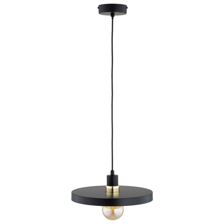 Hanglamp aan snoer LITO 1xE27/15W/230V zwart