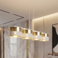 Hanglamp aan snoer LUX 4xE27/15W/230V wit/goud