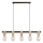 Hanglamp aan snoer MAXIM 5xE27/15W/230V zwart/beige