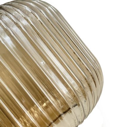 Hanglamp aan snoer MILOU 1xE27/15W/230V goud/rookbeige