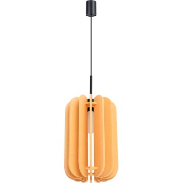 Hanglamp aan snoer MULA 1xE27/15W/230V Ø 27 cm geel