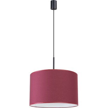 Hanglamp aan snoer NEVIA 1xE27/15W/230V Ø 40 cm rood
