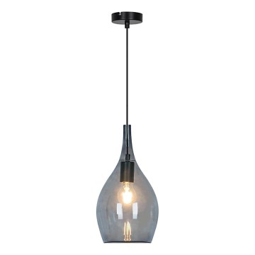Hanglamp aan snoer NEXT 1xE27/40W/230V gerookt zwart