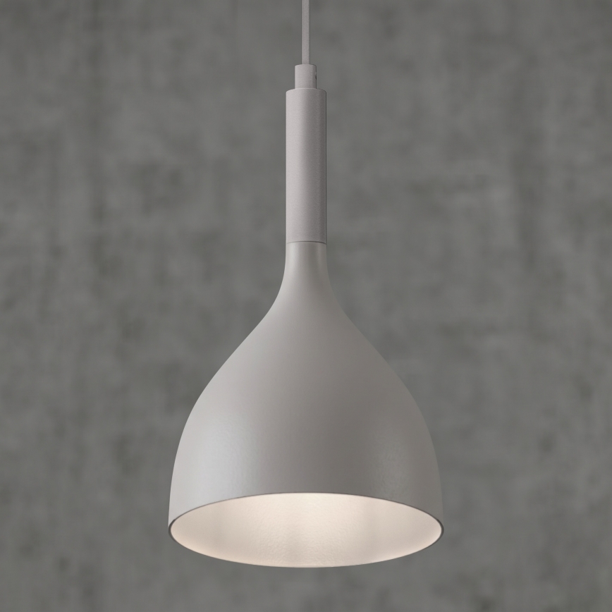 Hanglamp aan snoer NOAK 1xE27/15W/230V crèmekleurig