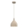 Hanglamp aan snoer NOAK CLASSIC 1xE27/15W/230V beige
